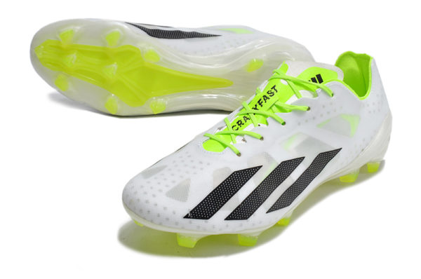 Adidas X CRAZYFAST + (Fast, better) FG || (White Lemon)