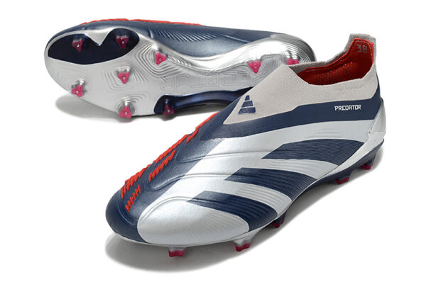 Adidas Predator Elite Laceless FG || (Roteiro -Blue/Silver)