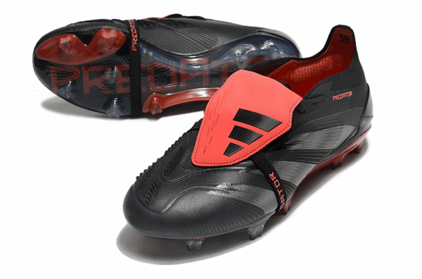 Adidas Predator Elite Foldover Tongue FG || (Black/Red)
