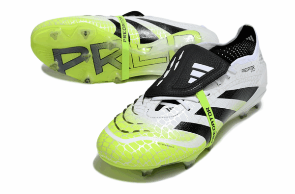 Adidas Predator Elite Foldover Tongue FG || (Radiant Blaze - White/Lime)